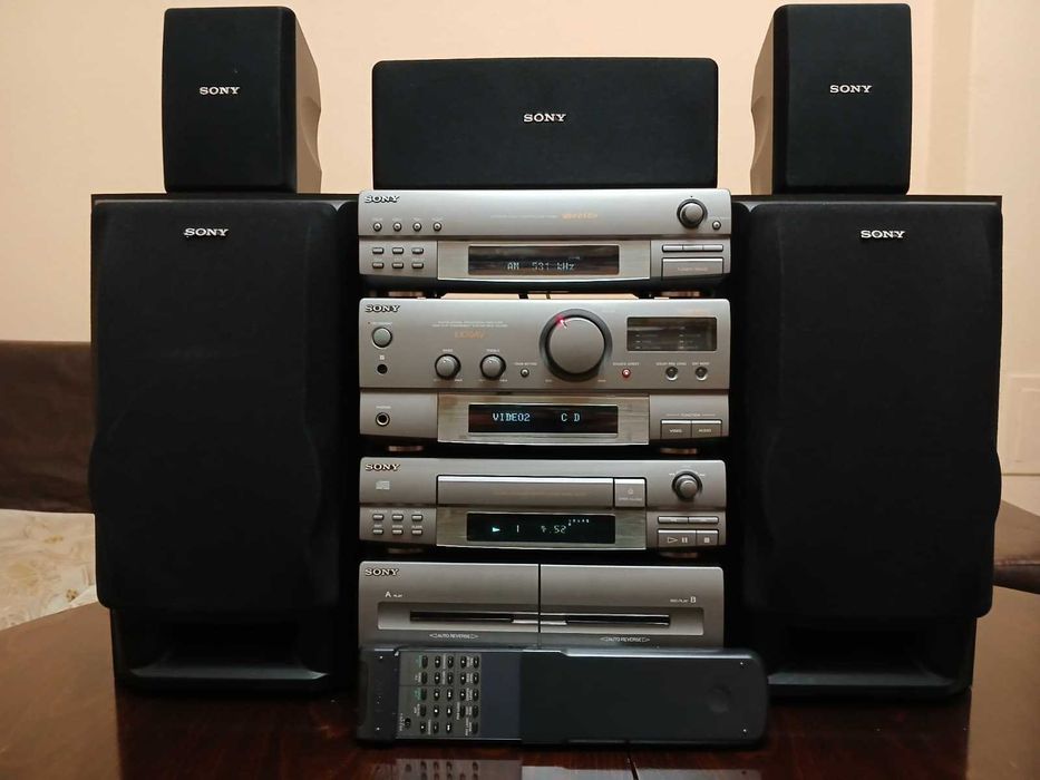Sony Hi-Fi System EX70AV – пълен комплект с оригинални колони