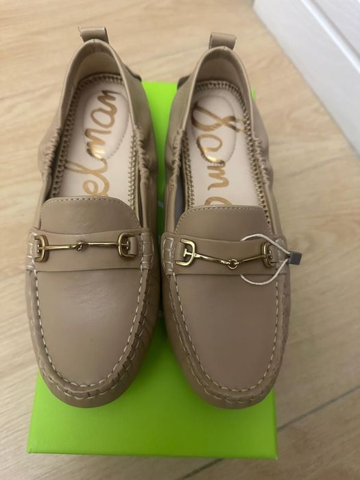 Новые кожаные лоферы Sam Edelman с пломбой