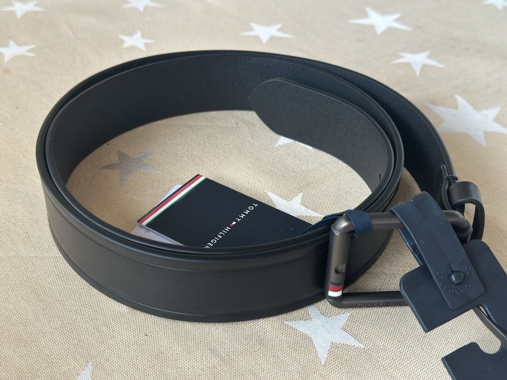 Мъжки колан естествена кожа Tommy Hilfiger