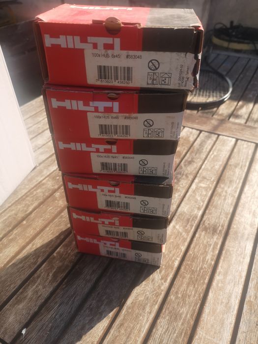 Винтов анкер хилти, hilti hus 6x45