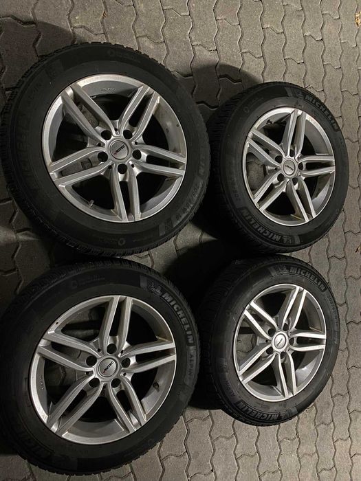 Set 4 roți iarnă Michelin Alpin 6 cu jante aliaj AUTEC 16”