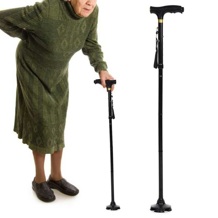 Сгъваем алуминиев бастун