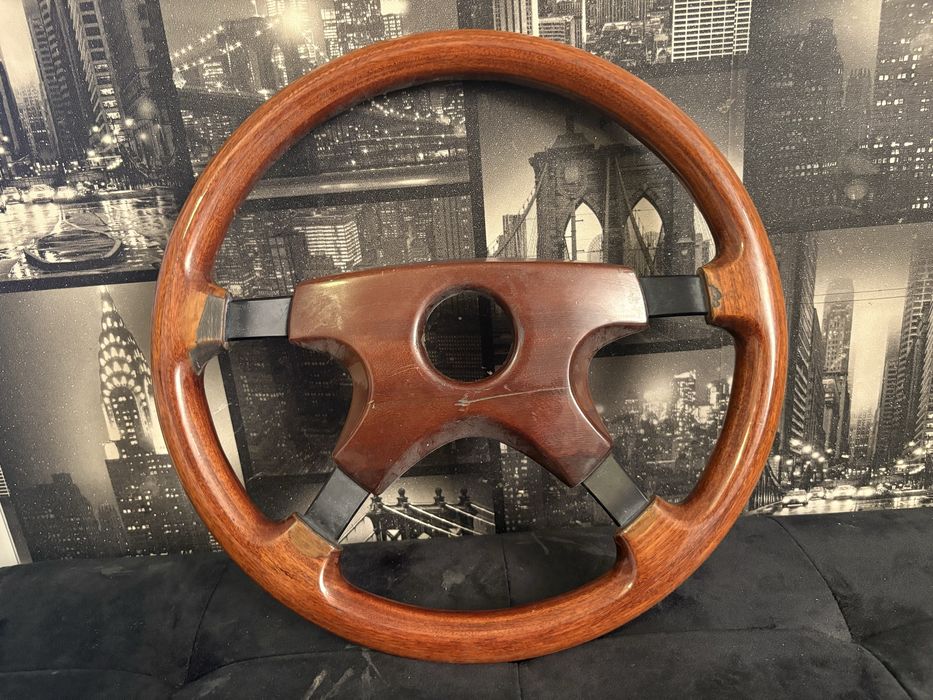 Ретро дървен волан MADE IN ITALY
