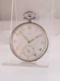 Zenith Swiss-профилактиран, джобен сребърен швейцарски часовник
