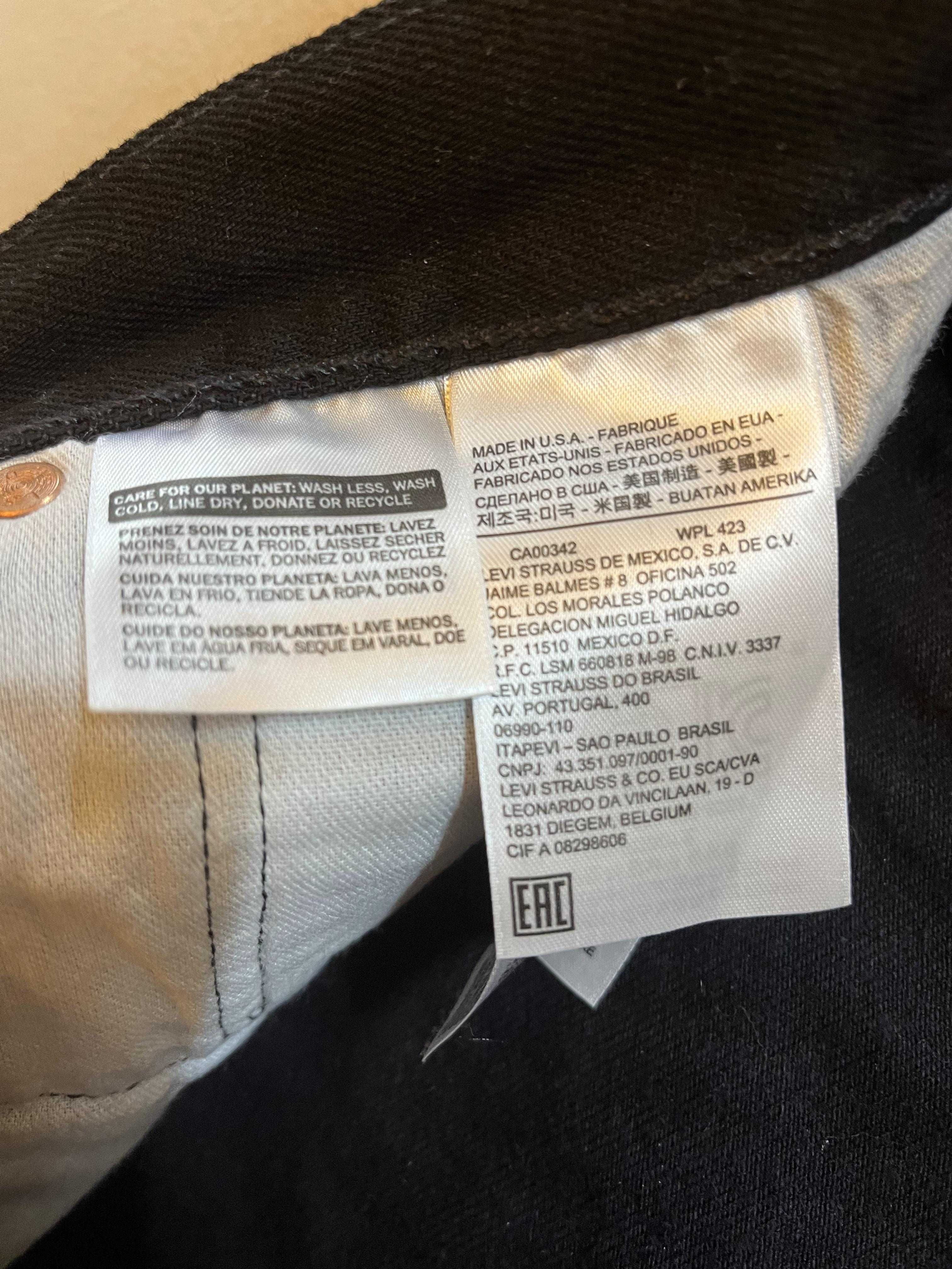 НОВИ Оригинални Дънки  Levi's  '501 - произведени в САЩ