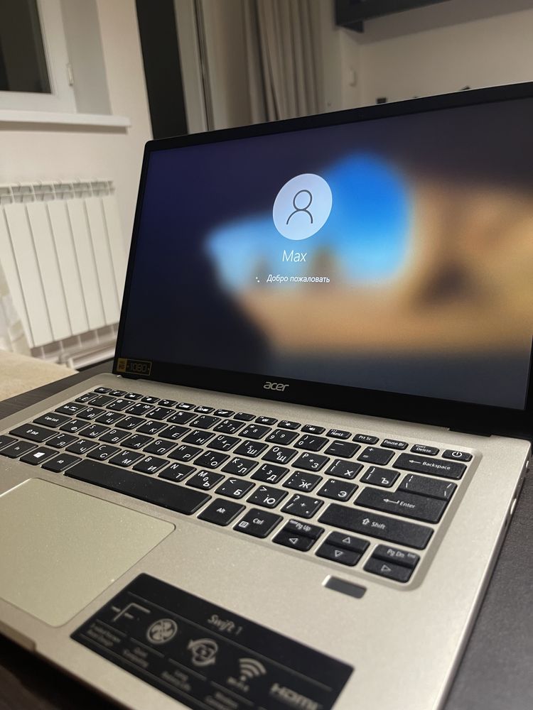 Acer swift 1 ультрабук