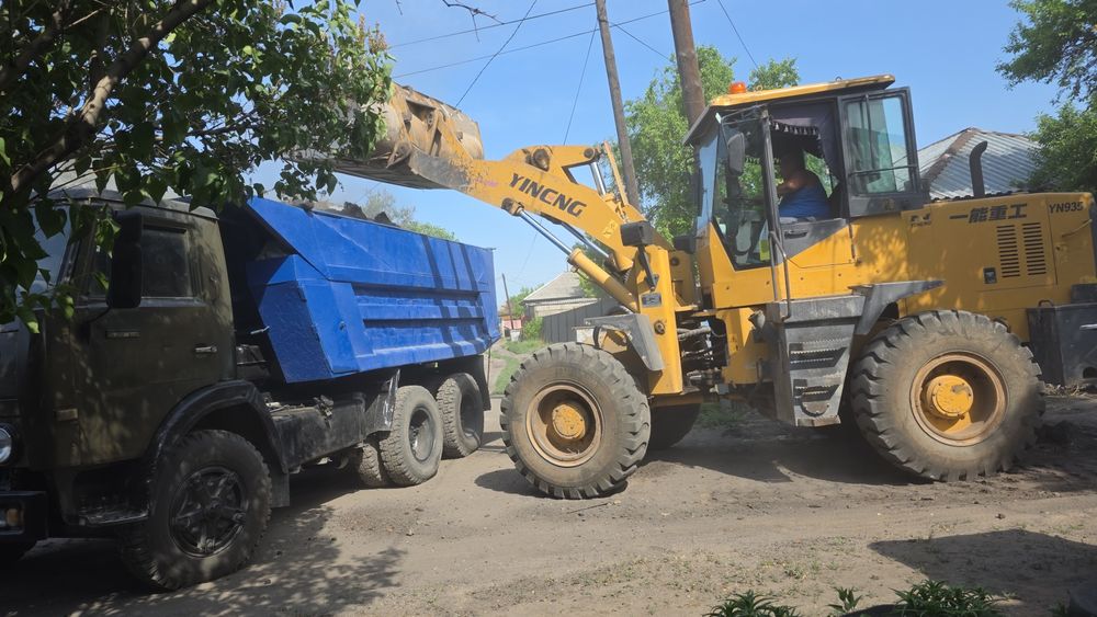 Вывоз строительного мусора, шлака, золы, хлама. Доставка отсев, гравий