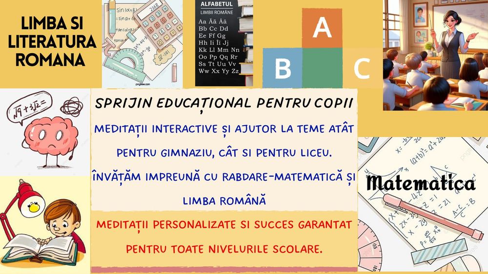 Meditații la Limba Română și Matematică