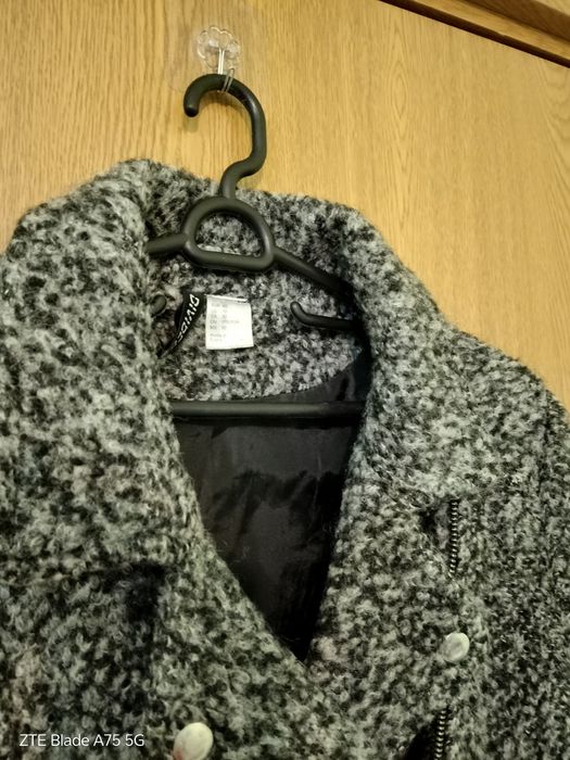Вълнено палто H&M, М (40) размер