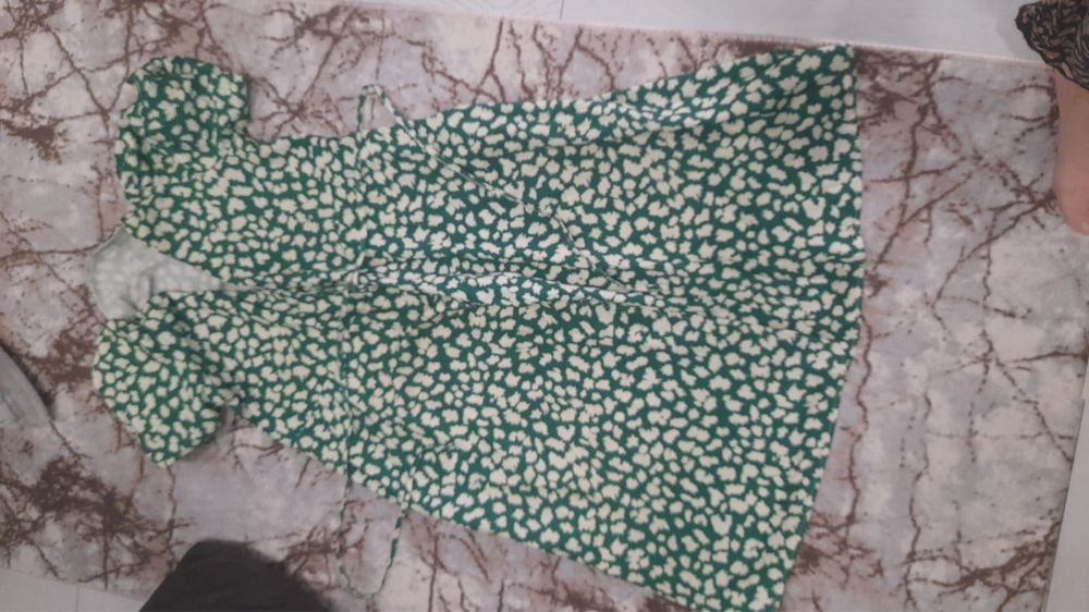 “Летнее зеленое платье | Легкое и стильное”