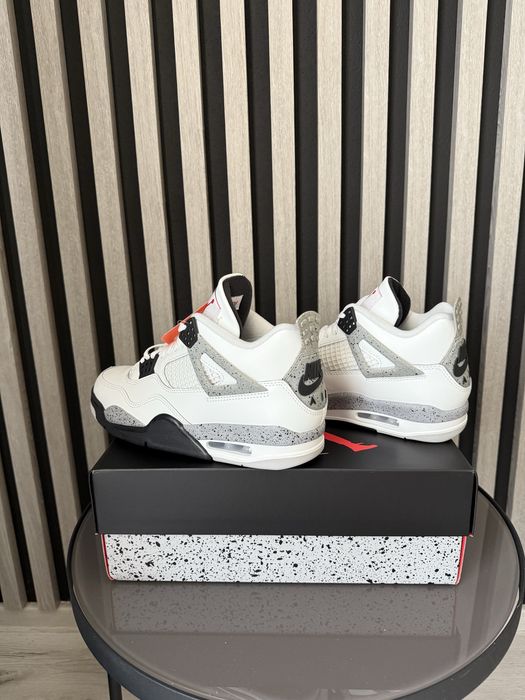 Jordan 4 white cement