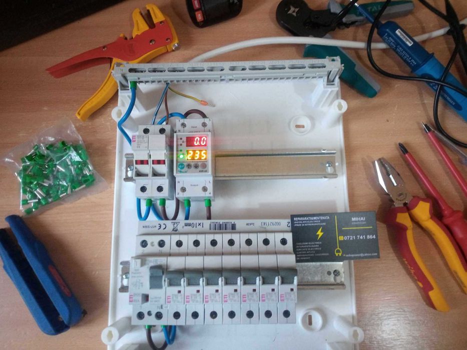 Electrician cu experienta, interventii, reparatii, Constanta