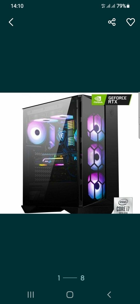 Sistem gaming nou I7 RTX