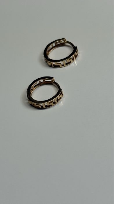 Золотые серьги 585