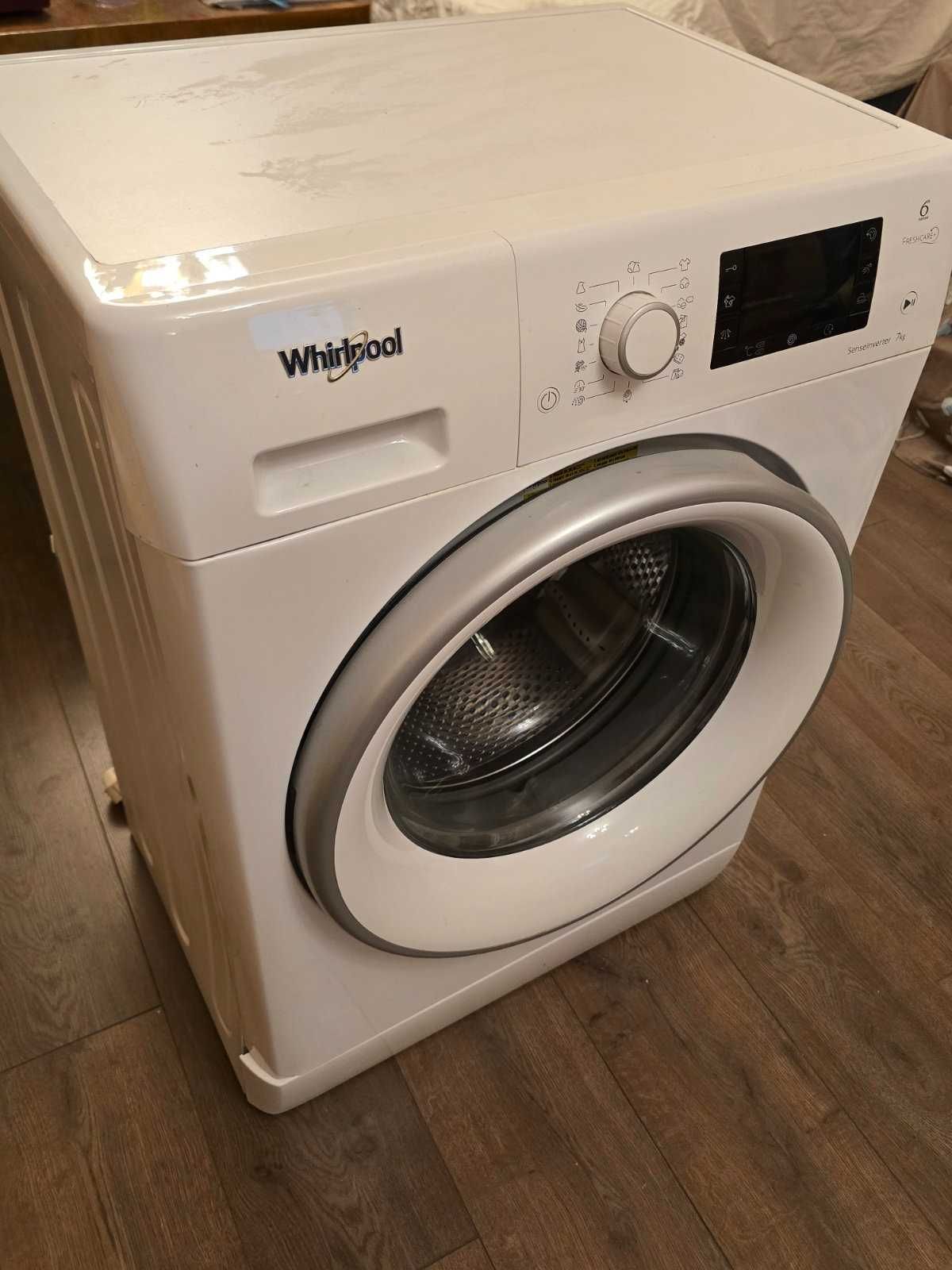 Пералня WHIRLPOOL 7кг А+++ FWSD71283WS EU -  Работеща ПЕРФЕКТНО!
