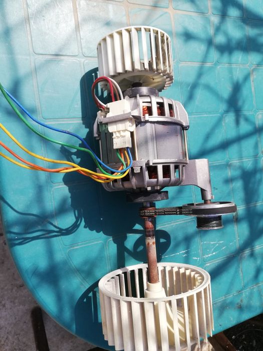 Motor.  uscător.   rufe 3 pini