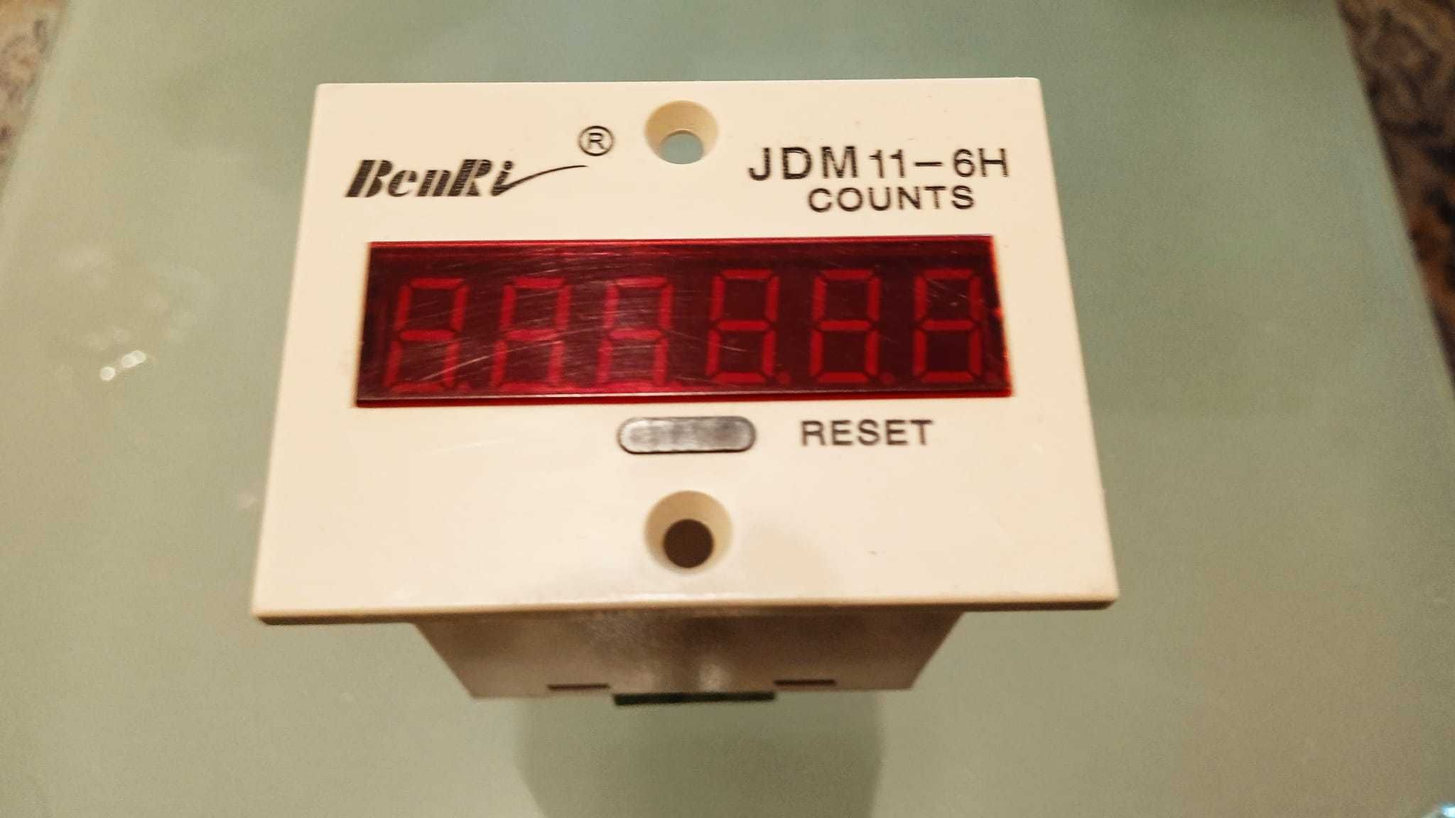 Numarator digital, afisal cu led-uri, JDM11-6H.
