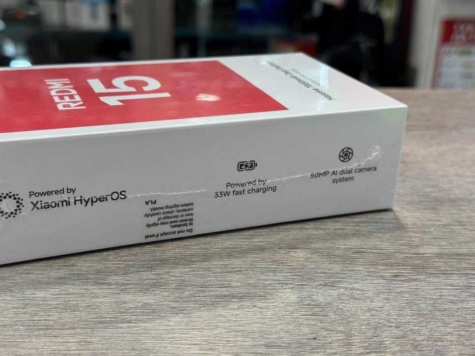 НОВ С ГАРАНЦИЯ! Xiaomi Redmi 15 5G 128GB 4GB RAM Dual