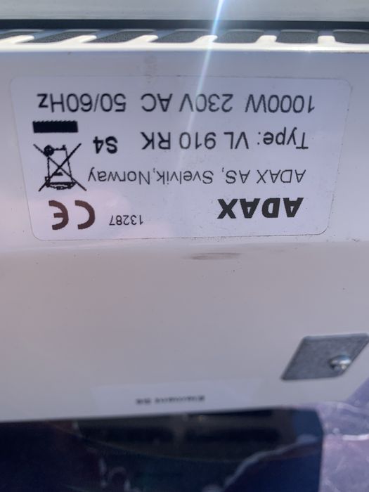 Adax radiator perete 1kw