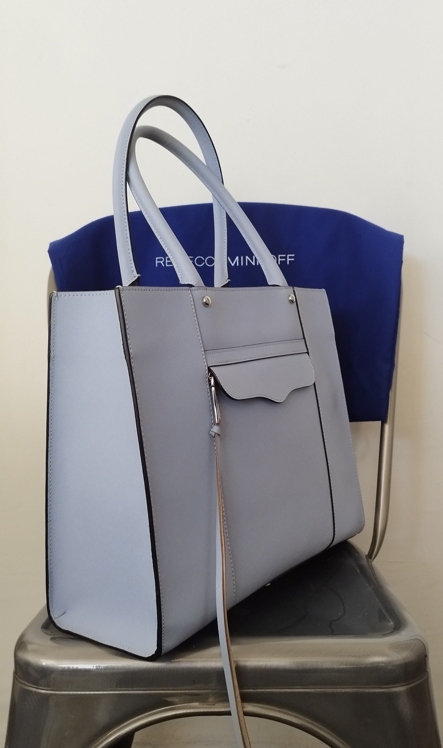 Rebecca Minkoff Medium MAB Tote - Чанта Небесно Синьо