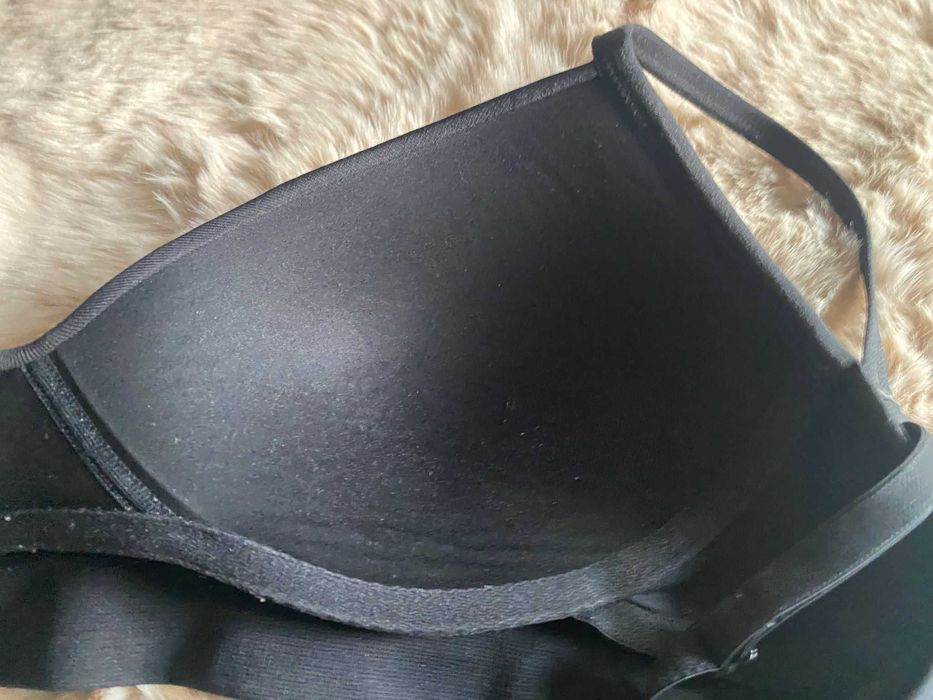 Sutien/bustiera negru, fara sarma, M/L, comod