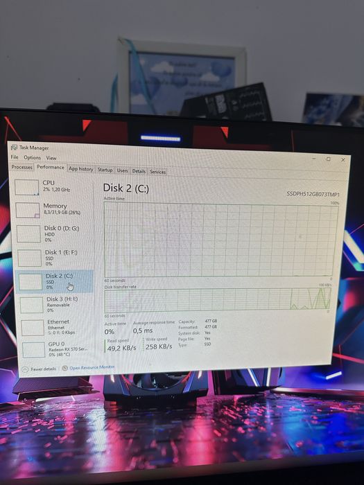 Pc gaming de vanzare full cu tot cu birou