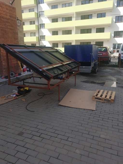 Instalație fotovoltaică portabilă completă  și generator