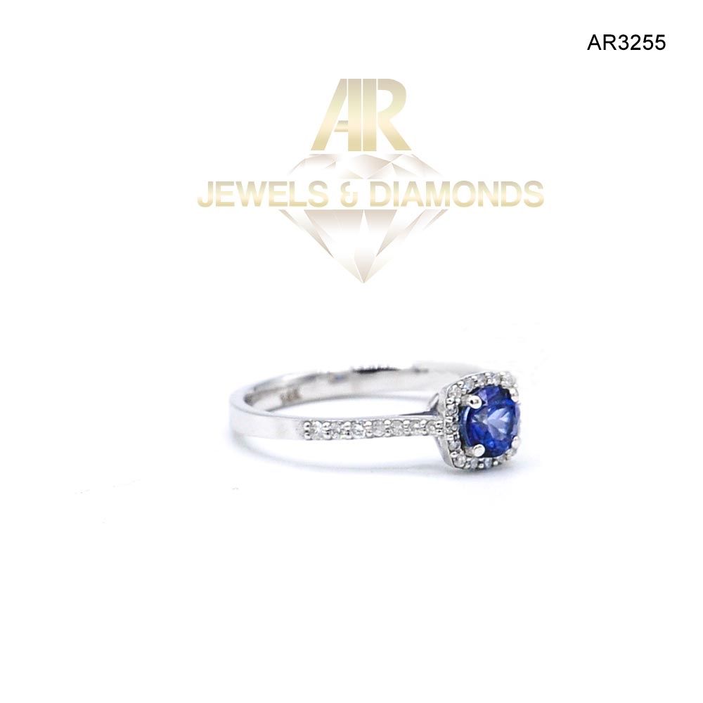 Inel Aur 14 K cu DIAMANTE model nou ARJEWELS(AR3255)