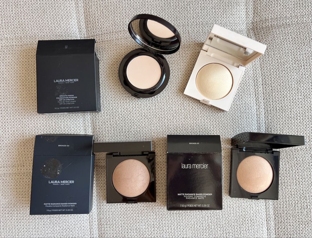 Бази, пудри и спрейове Laura Mercier, Milk, Too Faced, NARS, Mac