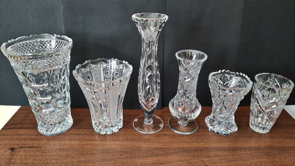 Масивни кристални вази