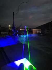 Къстъм зелен Лазер с мощност 2W и 525nm