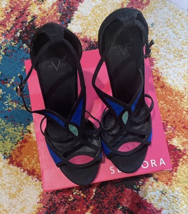 Sandale cu toc versace