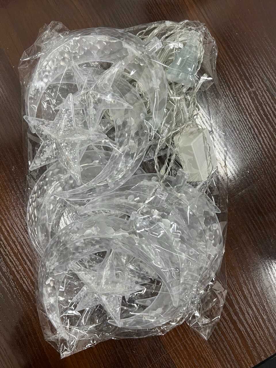 Светодиодные гирлянды луна и звезды