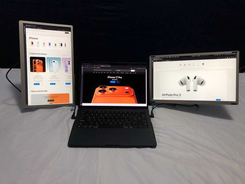 Ocazie: 2 Bucati. Extender de monitor | Teamgee S6 15.6 Full HD