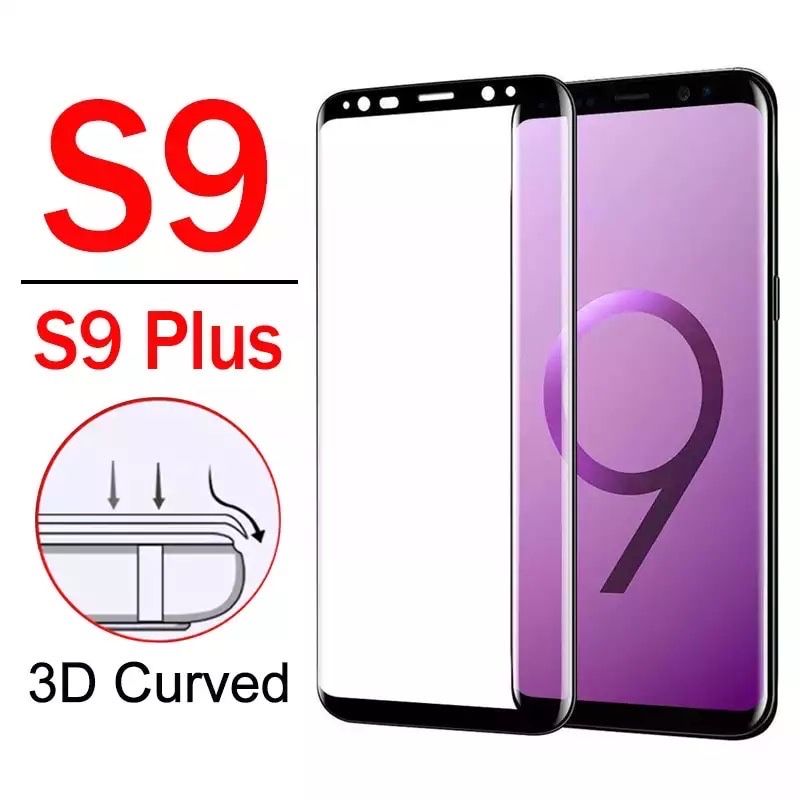 Folie Curbata Air Glass Sticla Full Adeziv Samsung S8 S9 Plus