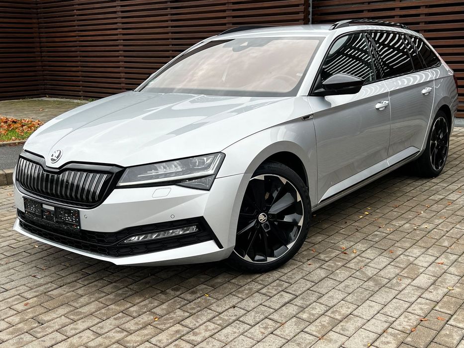 Skoda Superb 2022, matrix, Hybrid, alcantara, sport line