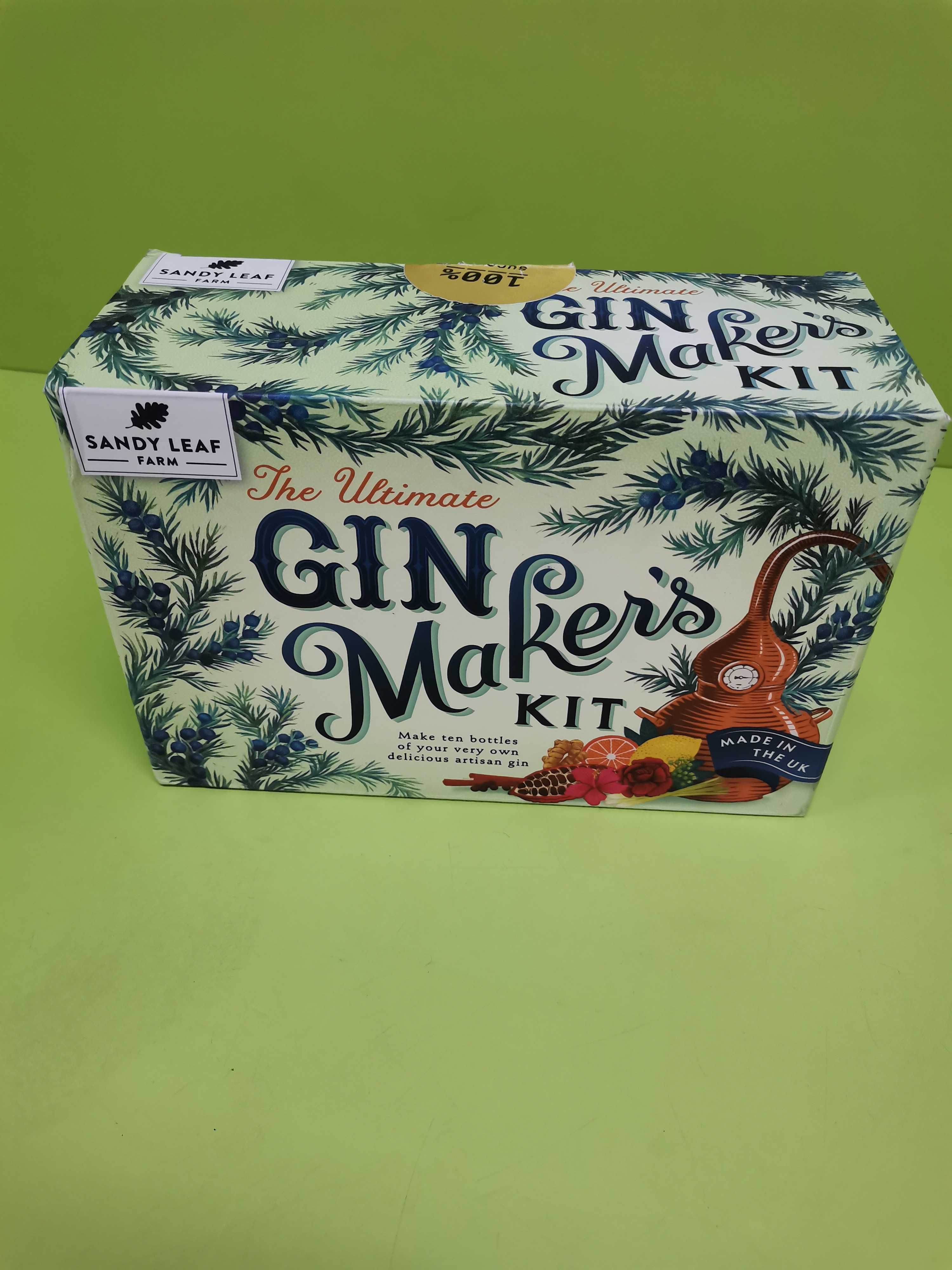 Kit original de preparat Gin. Set  pentru Bar, sau, delectare acasă