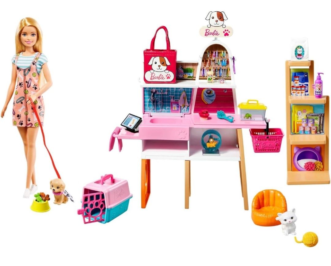 Кукла Барби игровой набор/ Barbie playset/ pet