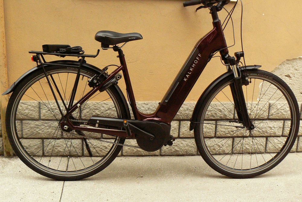 Bicicleta ebike Kalkhoff cu motor Bosch