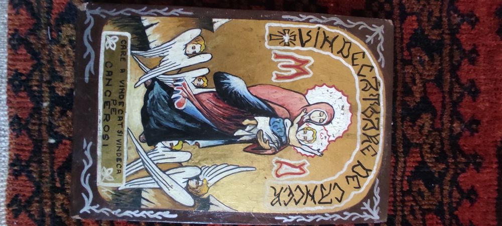 Icoana veche "vindecătoare de cancer" a Maicii Domnului cu Pruncul