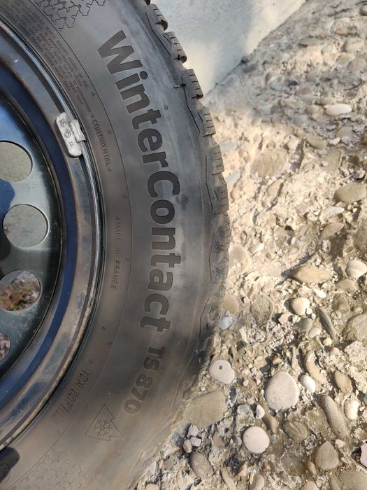 Roti de iarna R15, 5x112, Skoda, Vw, Seat, anvelope Continental 2022