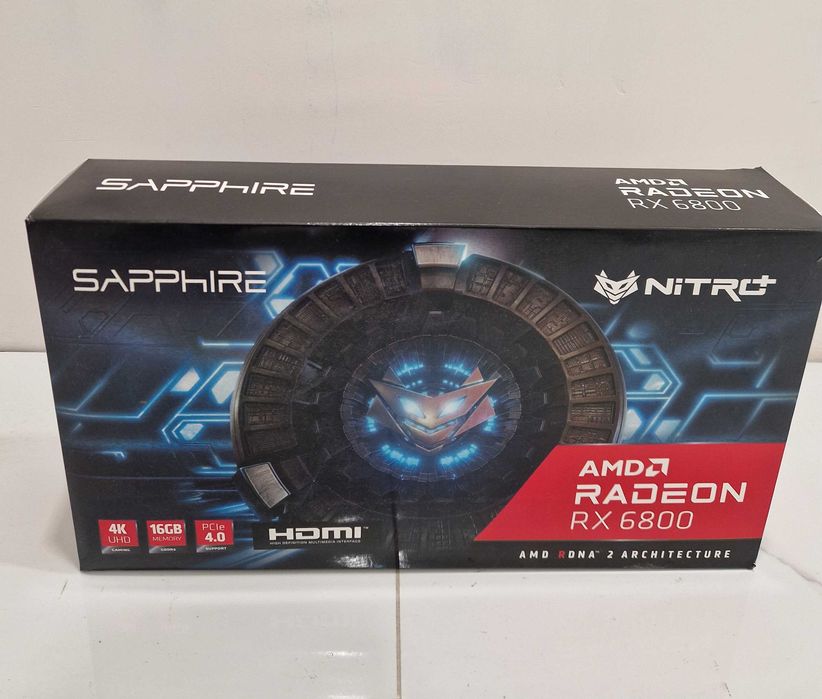 Sapphire NITRO+ AMD Radeon RX 6800  и райзер коре х