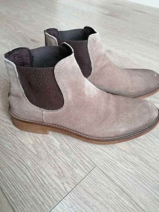 Мъжки обувки естествен велур, номер 42