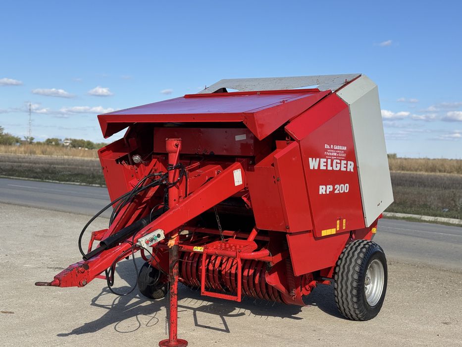 Presa De Balotat Welger Rp200 Cu 2 Ate Ca Nou Import Recent