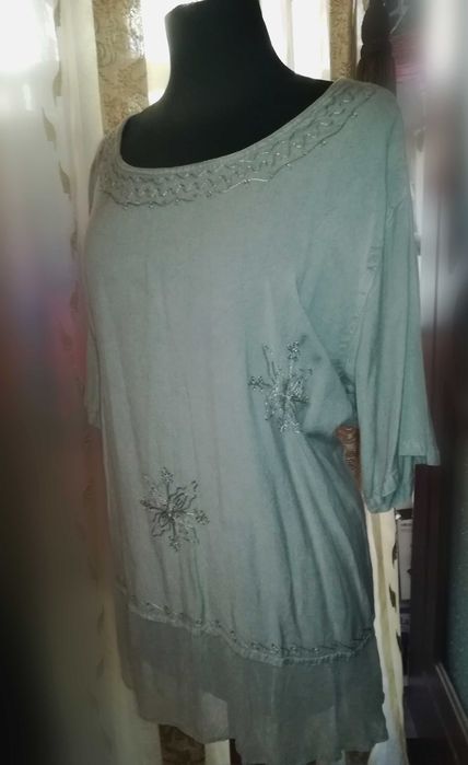 Deux-pieces material organic