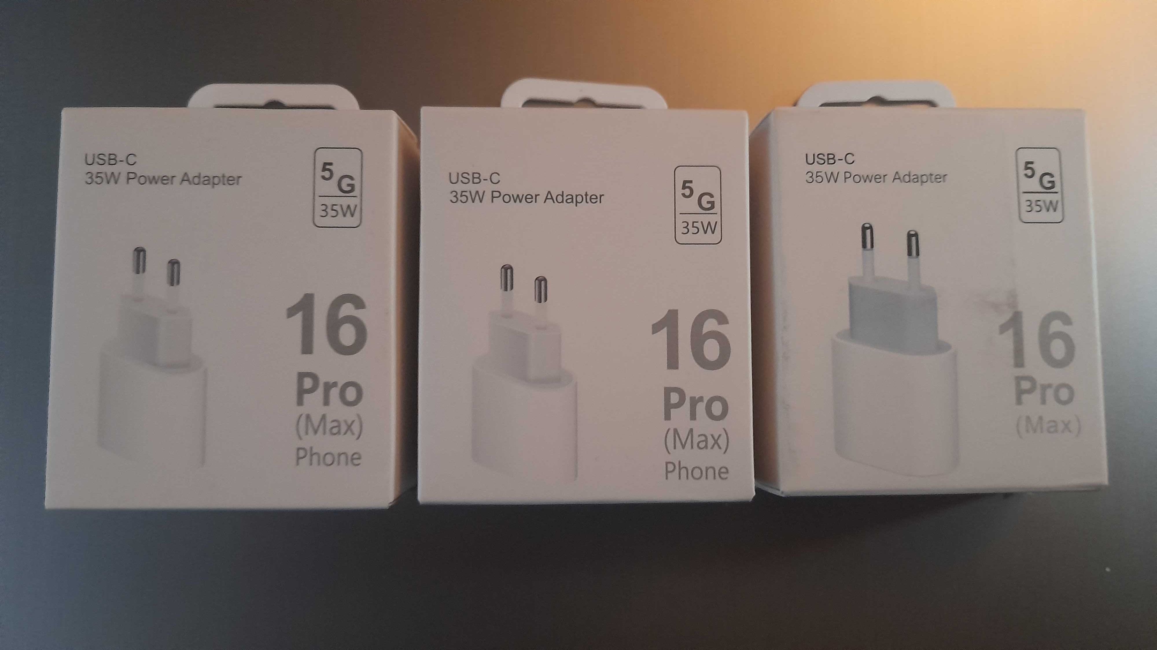 Incarcator 35w fast charge iPhone 15 , 16 Pro Max - noi sigilate