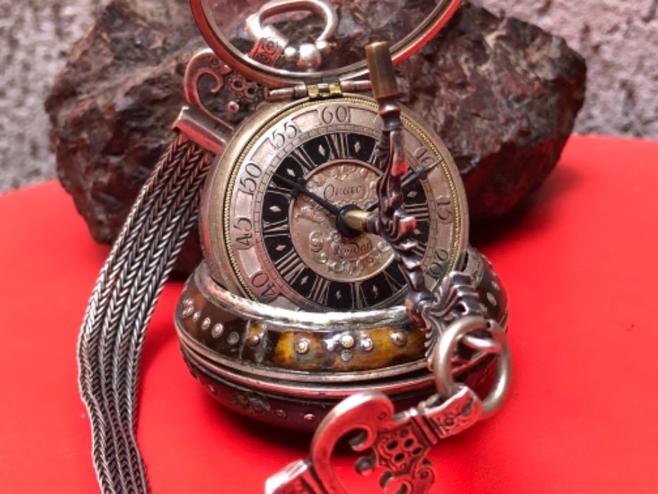 Джобен часовник Daniel Quare от 1667г.