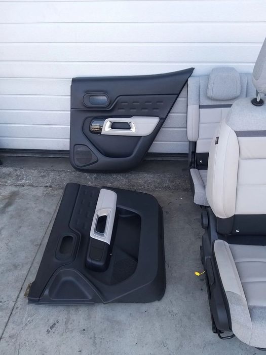 Interior mixt piele textil citroen c5 aircross 2019