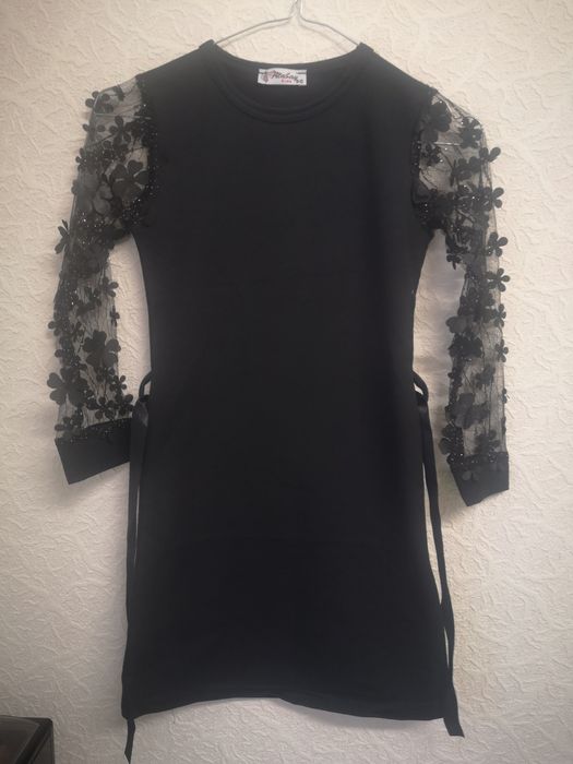 Rochie eleganta fetita negru