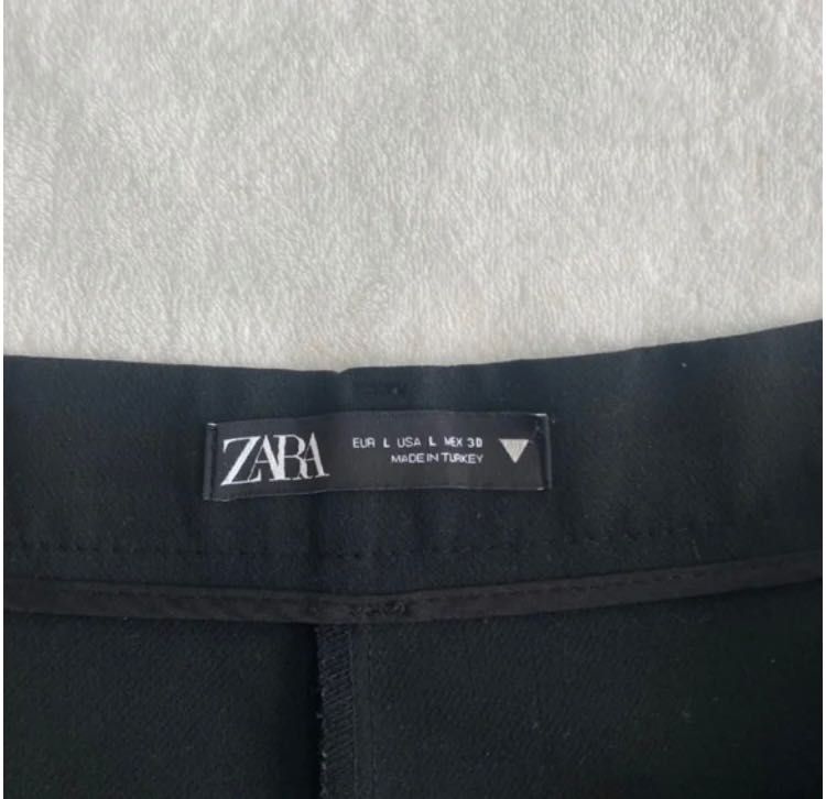 Zara къси панталони с висока талия